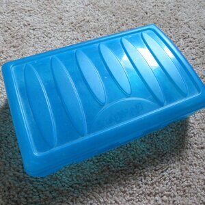 Bright Blue Vintage SPACEMAKER2 y2k Pencil Box